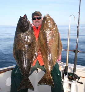 Dave Borden with a pair of Hali’s